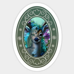 The Secret Lives of the beautiful Deerwomen Sticker